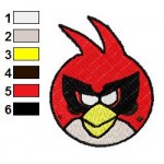 Angry Birds Space Embroidery Design 13